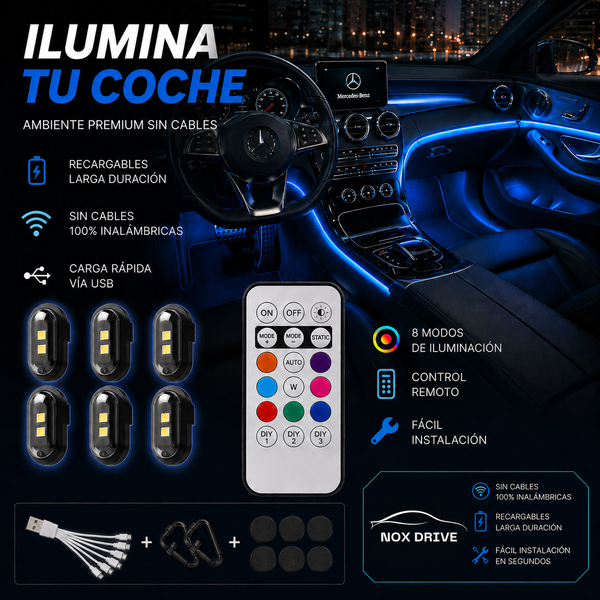 Ambient LED Lights for Car Interior